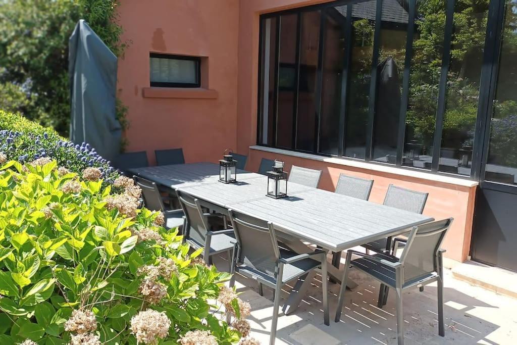 Villa D'Exception A 500 M De La Plage Мервил-Франсвил-Плаж Екстериор снимка